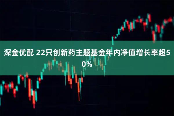 深金优配 22只创新药主题基金年内净值增长率超50%