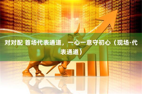 对对配 首场代表通道，一心一意守初心（现场·代表通道）